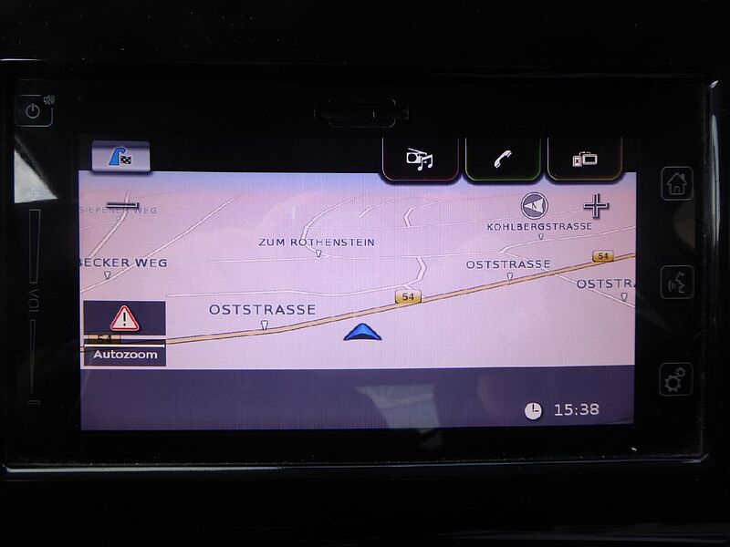 Suzuki Swift Sport, R&uuml;ckfahrkam, Navi